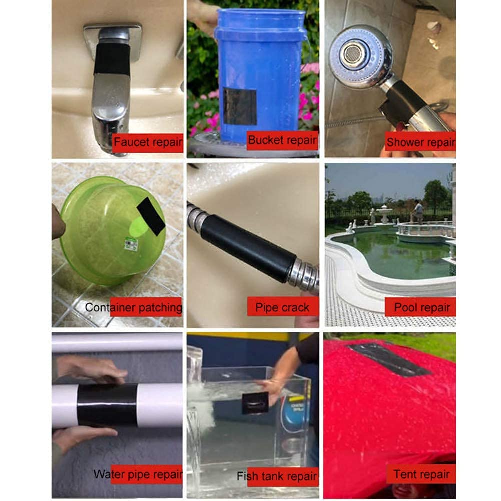 Flex Tape for Seal Leakage Tape for Water Leakage Super Strong Waterproof Tape Adhesive Tape for Water Tank Sink Sealant for Gaps. 
