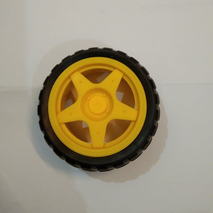 Dual Shaft motor and Wheels Smart Car Robot Gear Motor for arduino, 1 piece of each. 