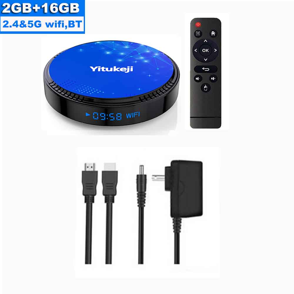Yitukeji W2 PLUS Android 11 TV Box Amlogic S905W2 2.4G 5G Wifi BT 4K 64G 32G 16G. 