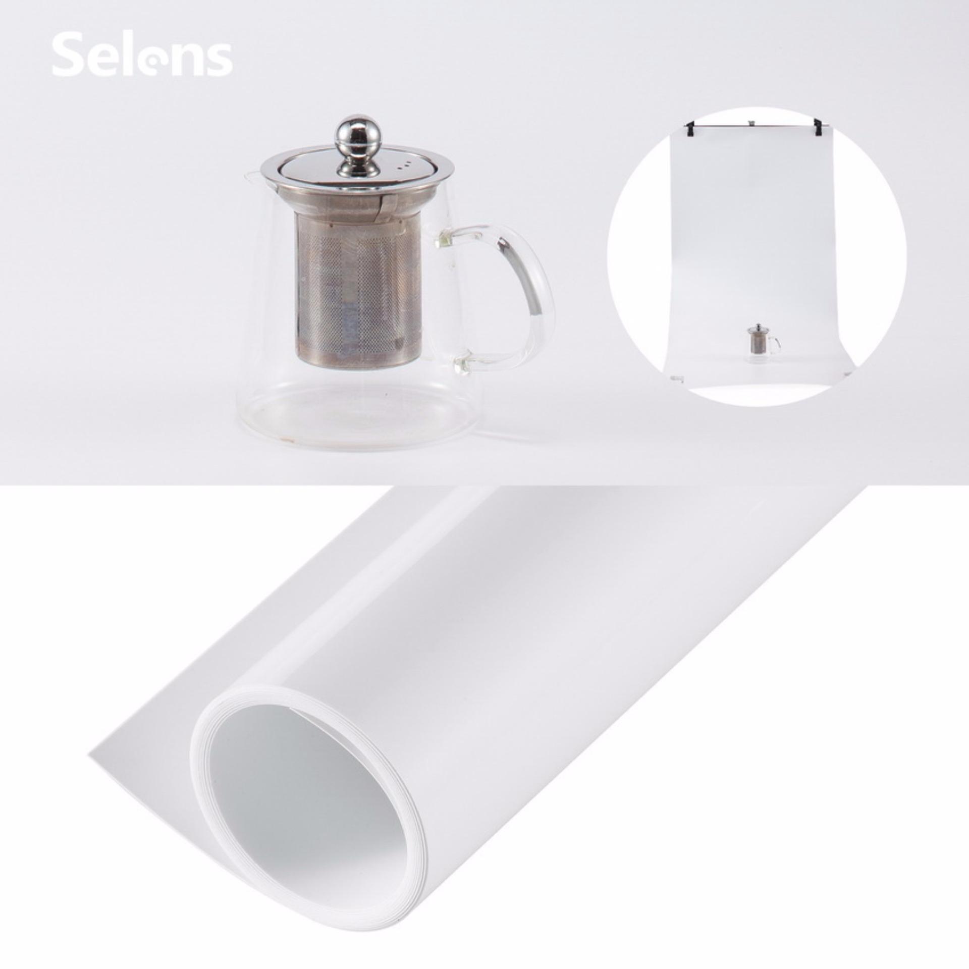Selens PVC Backdrop Dual-sided Matte Anti-wrinkle Photography Backdrop PVC Material Board for Photo Studio Photography Background Equipment. 