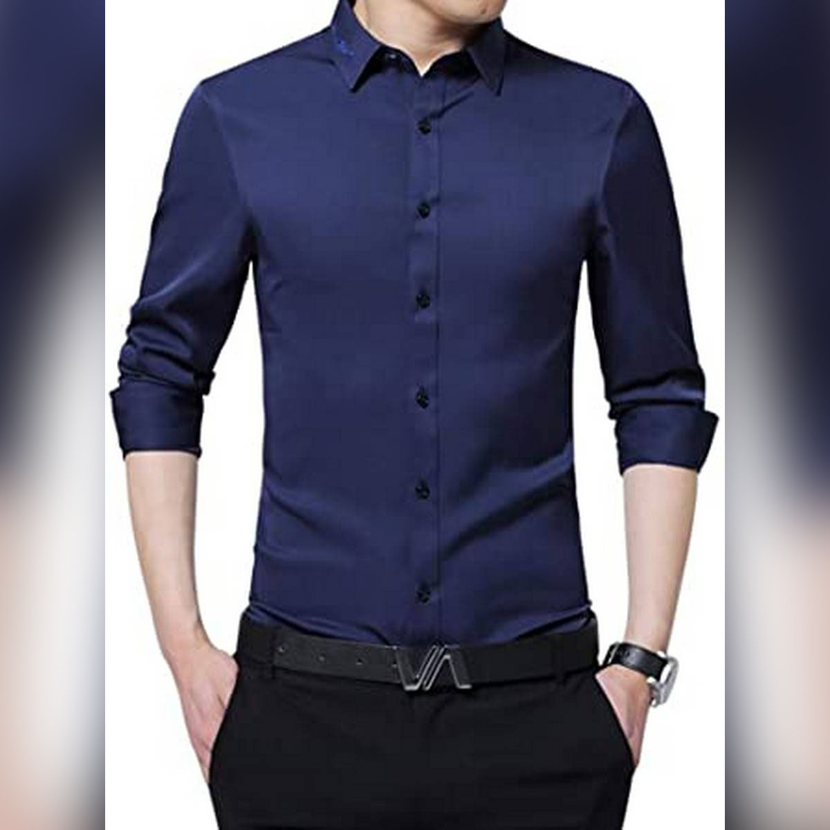 High Quality Men's Full Sleeve Cotton Formal Shirt