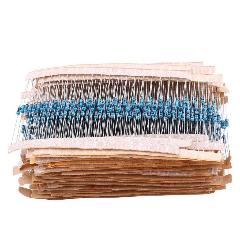50 Pcs COPPER Resistor Tolerance 1% 1.8K Resistor 1.8K Ohm Resistor Carbon Film Resistor 1.8K Ohm 1/4W Resistance 0.25 Watt Fixed Resistor 1.8K Resistor 2 Pin Leads Resistor 1% Tolerance. 