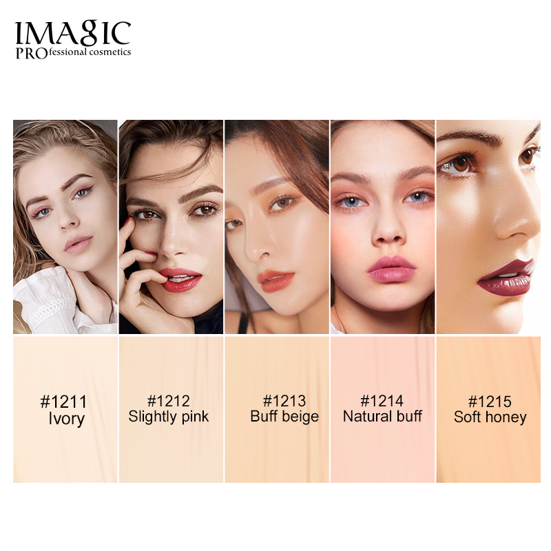 IMAGIC full coverage foundation spot removing liquid foundation matte waterproof foundation makeup- 30ml. 