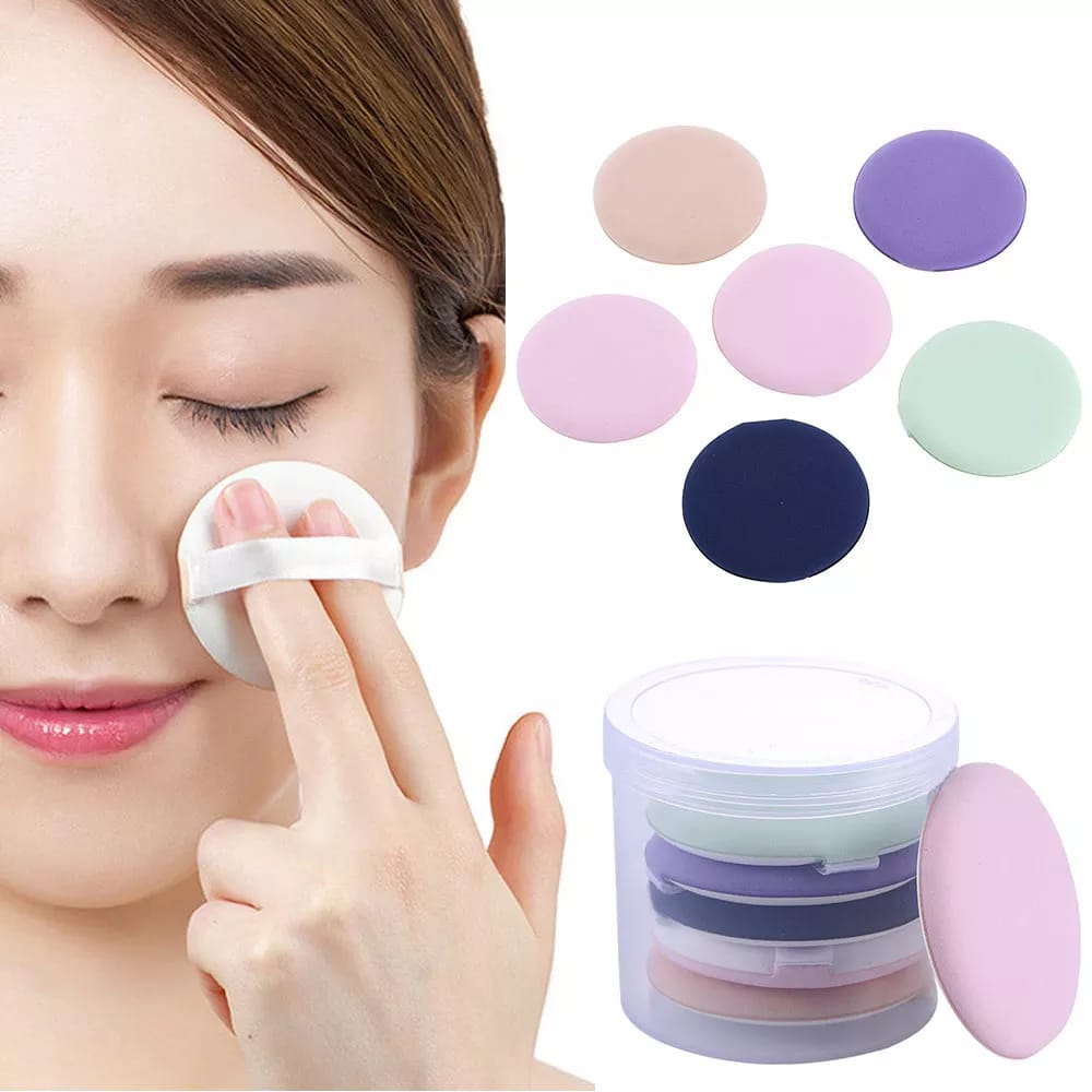 Makeup Sponge Reusable Bamboo Makeup Remover Pads for All Skin5 pcs