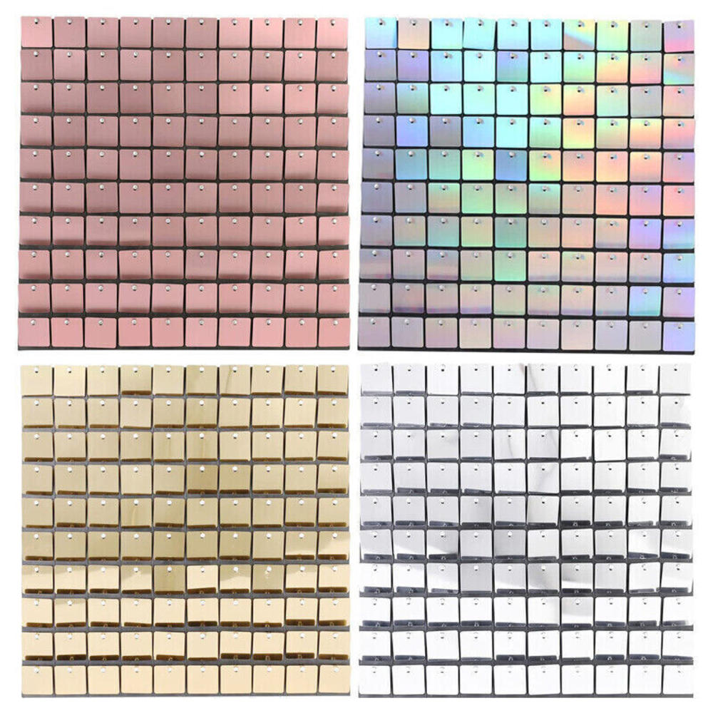 Glittery Backdrop Wall Panels Glamorous Dazzling Sparkling Sequin Backdrop Shimmering Luxurious Shimmer Backdrop for Wedding. 