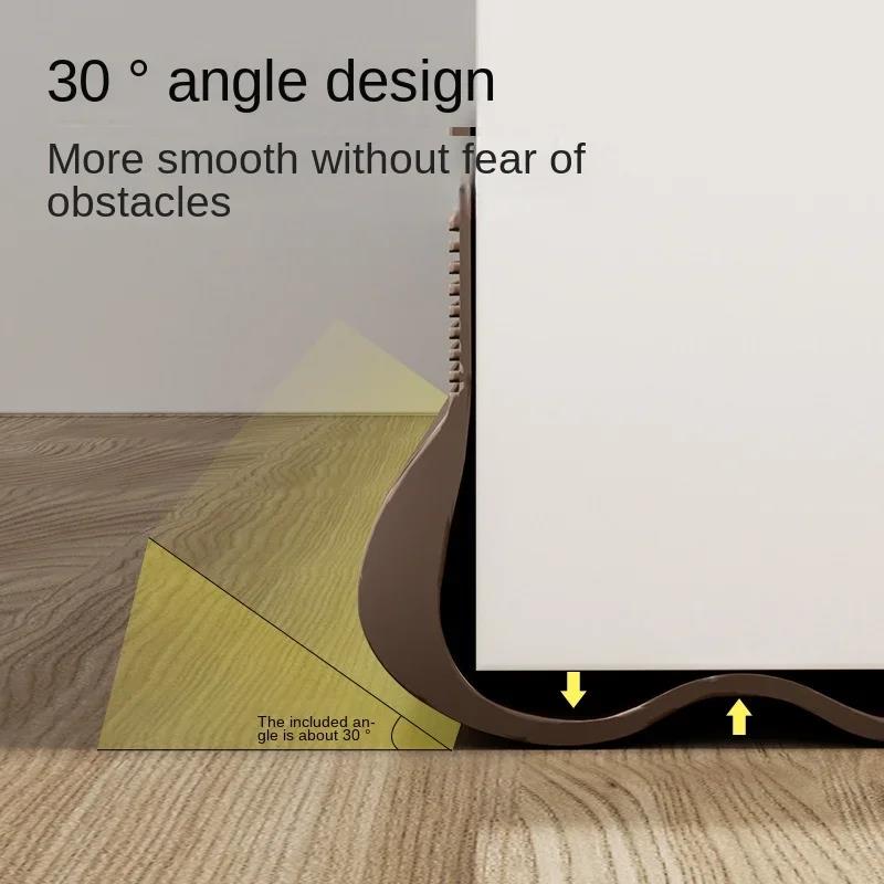 New PVC Flexible Door Bottom Sealing Strip Under Door Draft Stopper Sealing Strip OundProof Gasket Weatherstrip Draft Guard. 