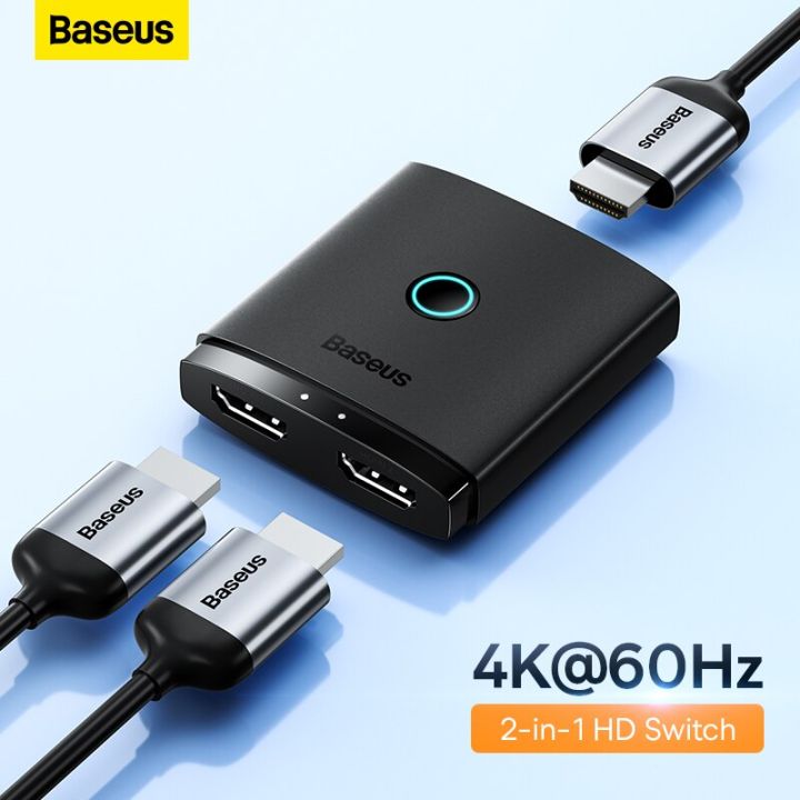 Baseus AirJoy Series 2-in-1 Bidirectional HDMI Switch. 