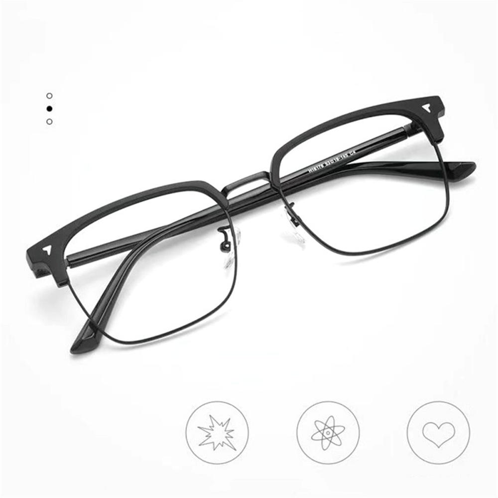 Square Frame Eyeglasses Lightweight Computer Glasses Blue Light Glasses for Computer Use Gaming Reading Women and Men Digital Devices. 