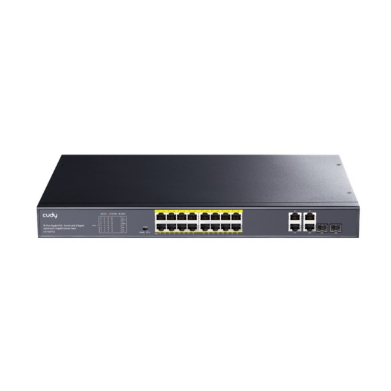 Cudy GS1020PS2 16-Port Gigabit PoE+ Switch. 