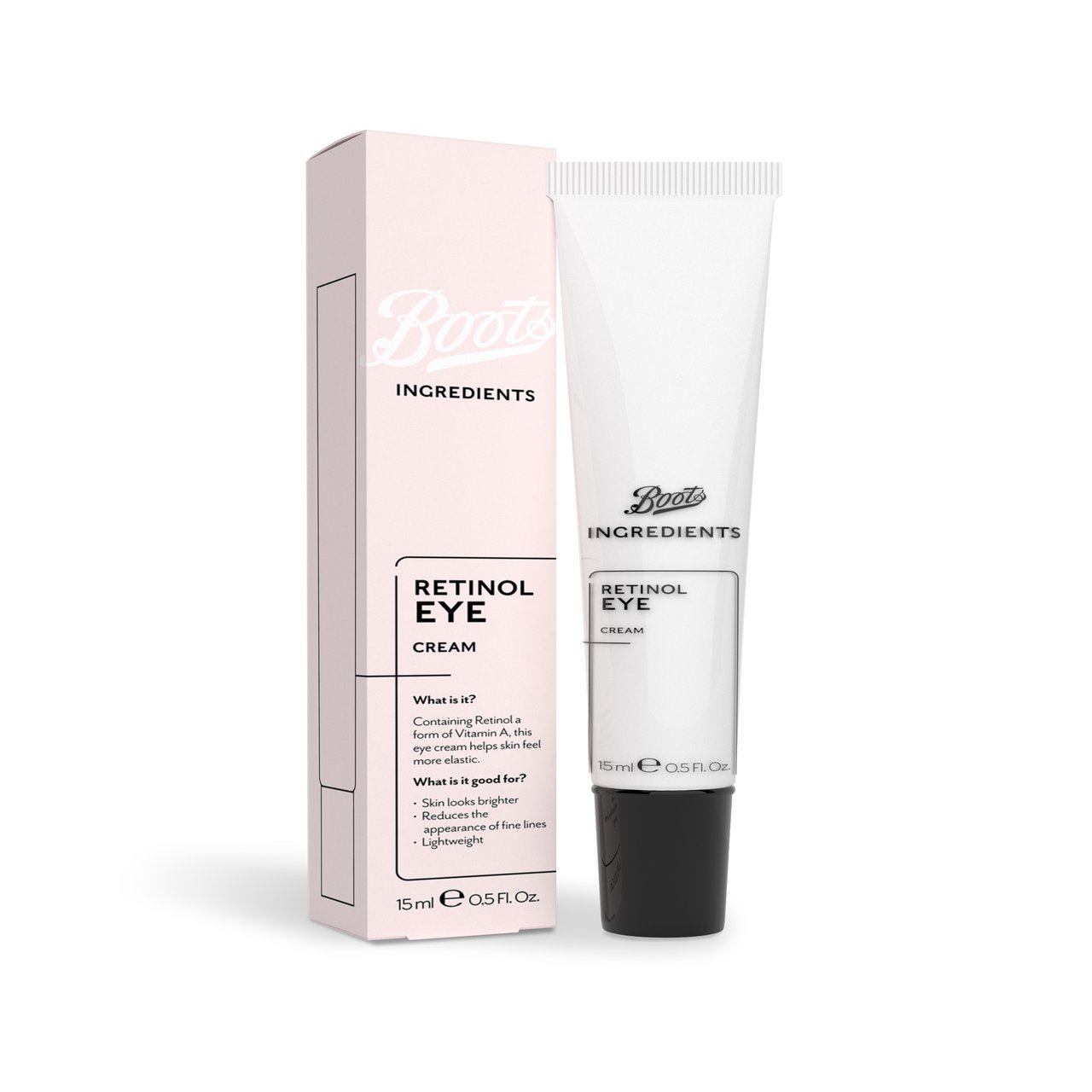 BOOTS INGREDIENTS RETINOL EYE CREAM 15 ML