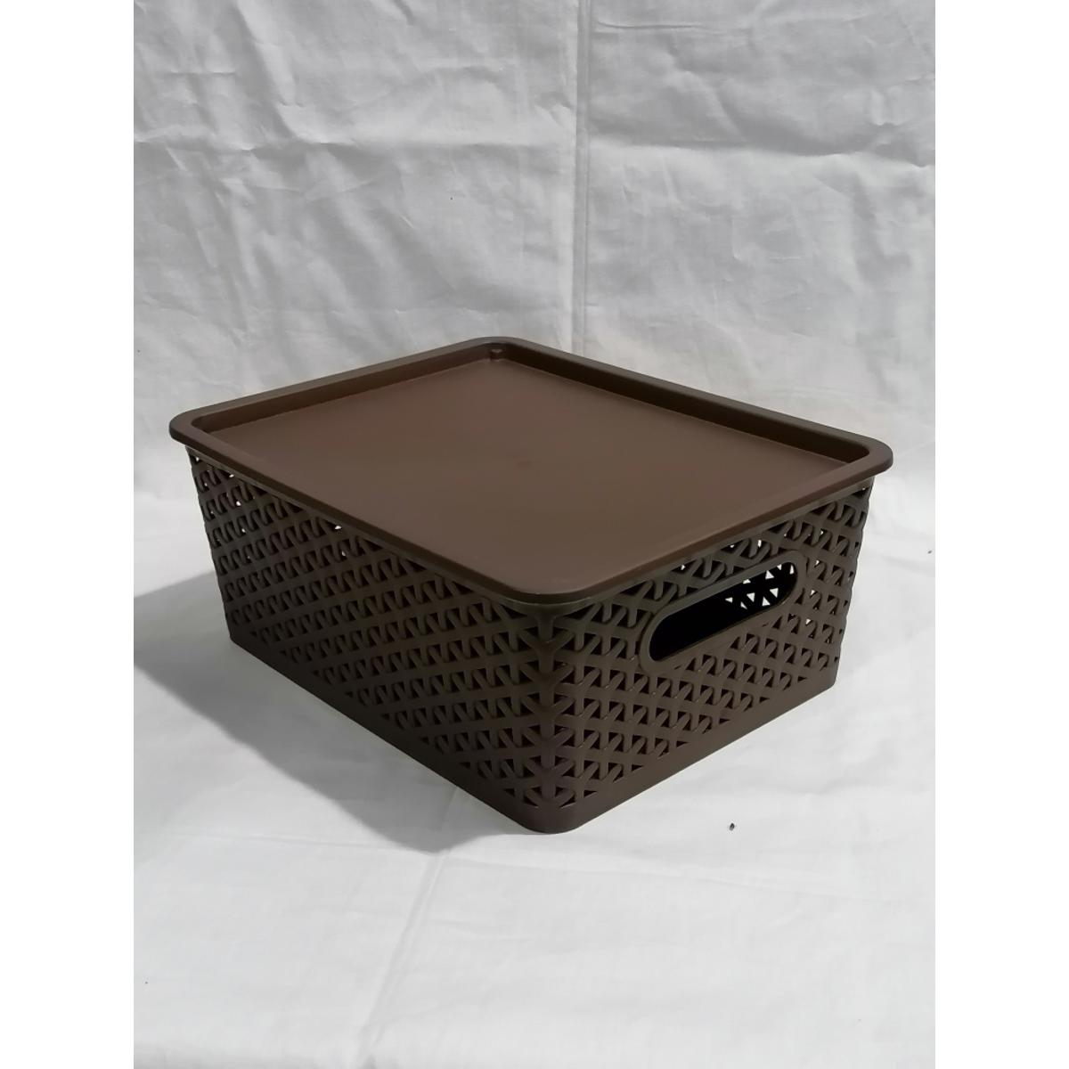 Rattan Busket Low Height - Small