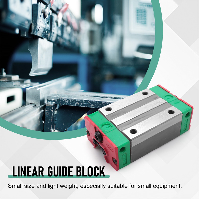 Steel HGH20CA 20Mm Linear Rail Guide Block for CNC Machine Parts. 