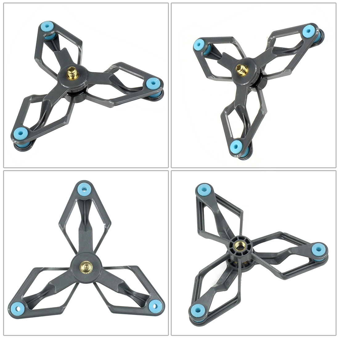New- Damping Shock Absorber Mount Stand Bracket Tripod Kit For Action Camera. 