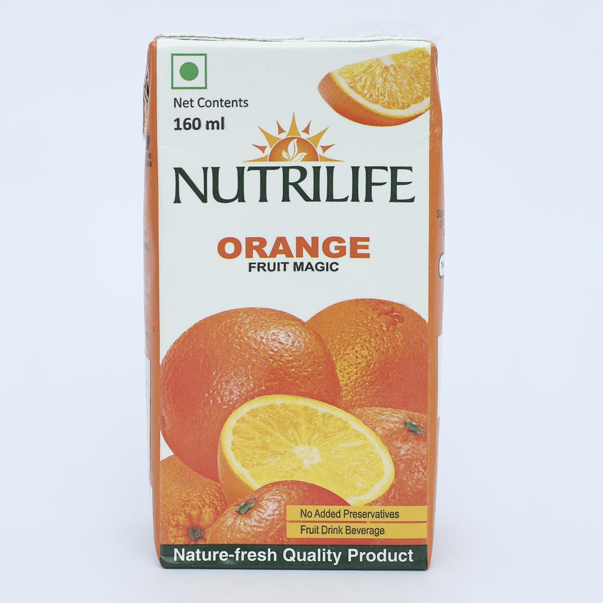 Nutrilife Orange Fruit Magic 160ML iftar drinks summer drinks