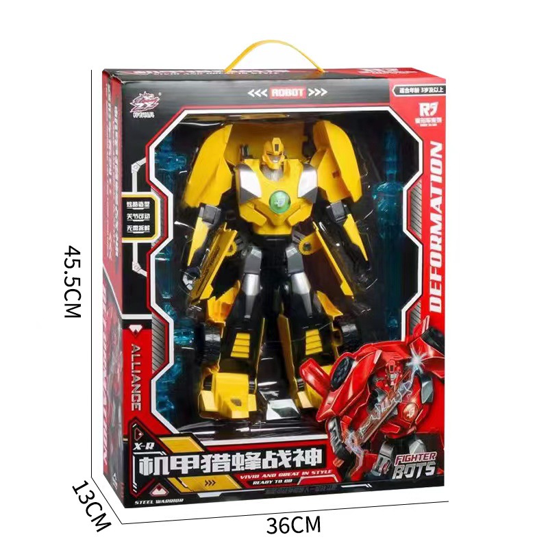 Transforming Toys Robot Car King Kong Wasp Ace Warrior Figure Robot Boy Model Toy. 
