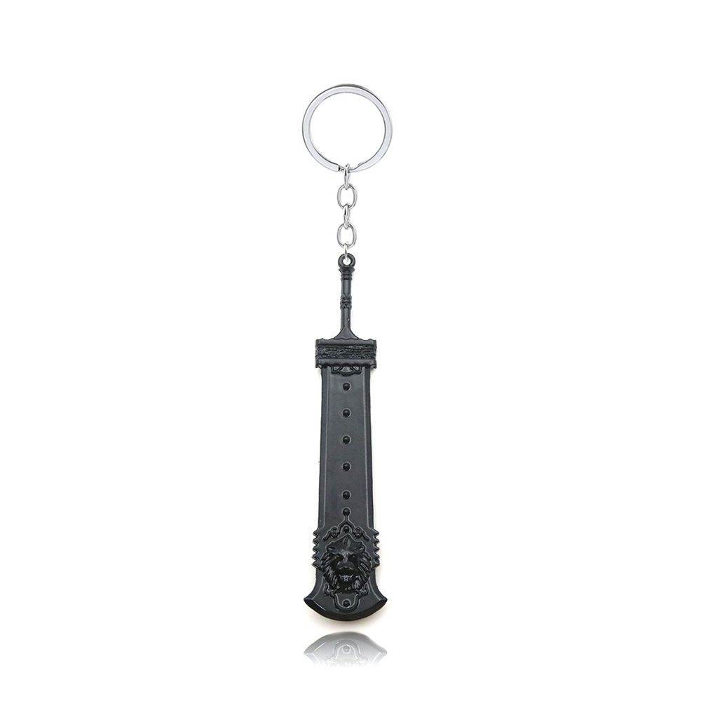 Game NieR:Automata Keychain YoRHa Logo Pendant Keyring Robot 2B Emil No2 Type B Key Chains White Ball Metal Men Women. 
