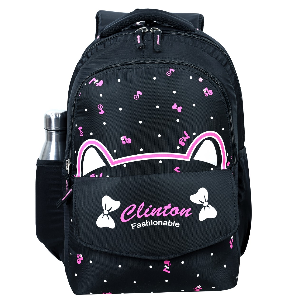 Espiral CLINTON Fashionable Cute Stitch Backpack for Teenager School Bag Baby Cartoon Backpack Boys Girls Stitch Laptop Travel Bags (Hight 17"). 