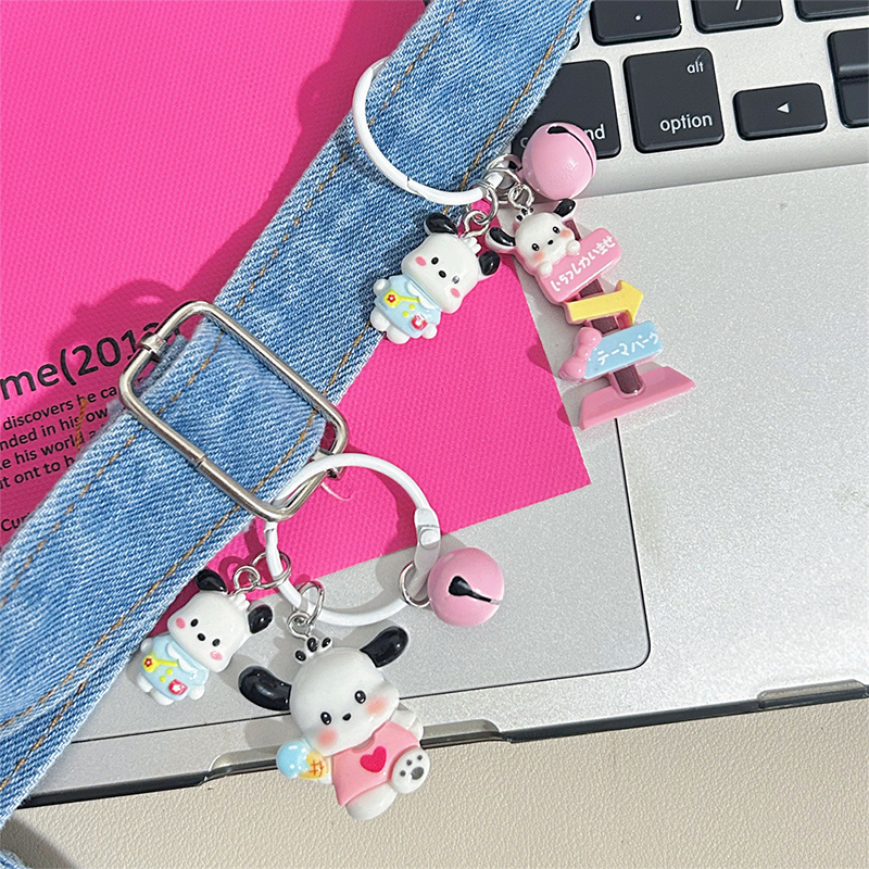 Cartoon Amusement Park Pacha Dog Keyring Backpack Pendant Pendant Accessories Decoration Gifts. 