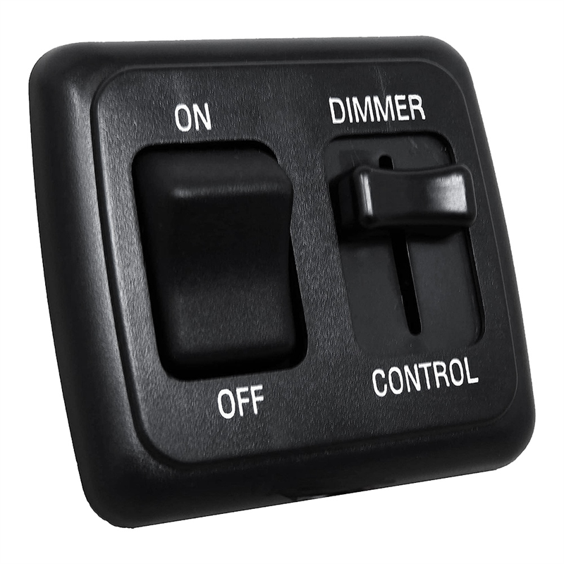 12 Volt DC Dimmer Switch Parts For LED, Halogen, Incandescent - RV, Auto, Truck, Marine, And Strip Lighting. 