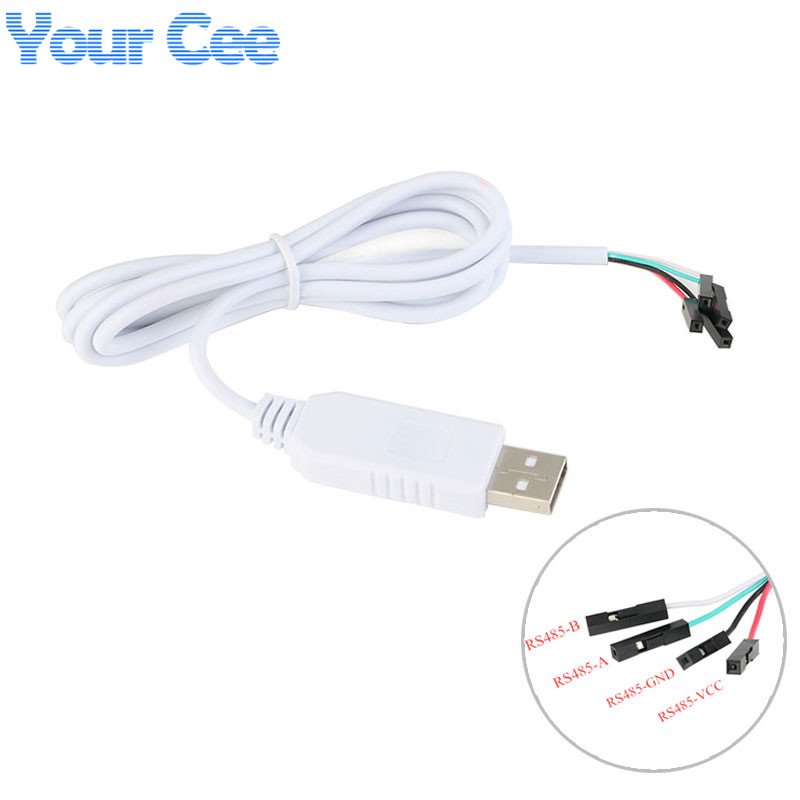 1pc Download Cable Usb To Rs485 Ch340 Data Cable Communication Line 485 Converter 1 Meter For Arduino