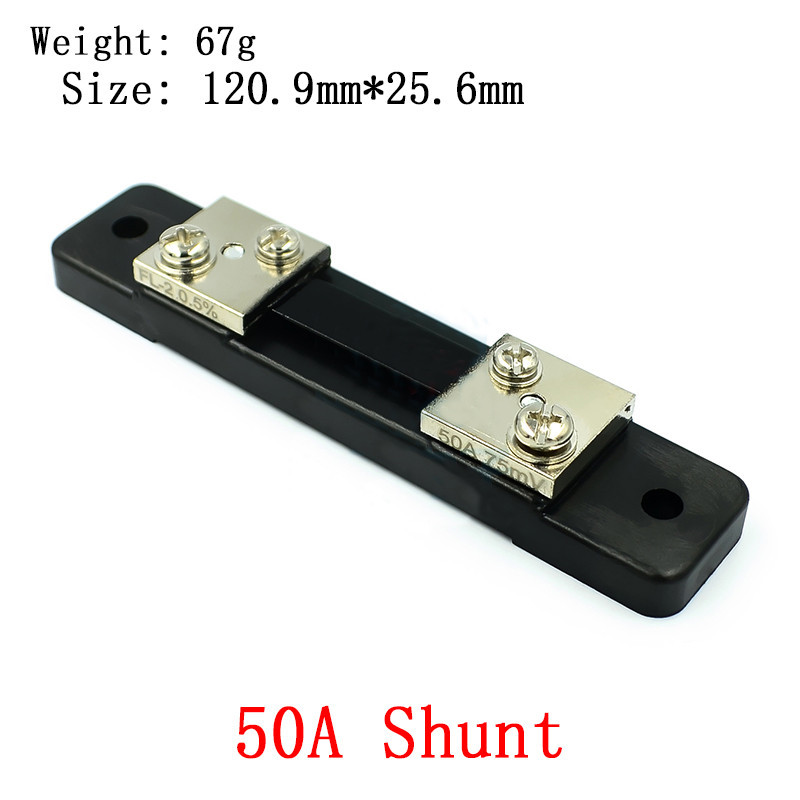 DC0-100V1A 10A 50A 100A LEDDC Dual Display Digital Current and Voltage Meter Digital Meter Head. 