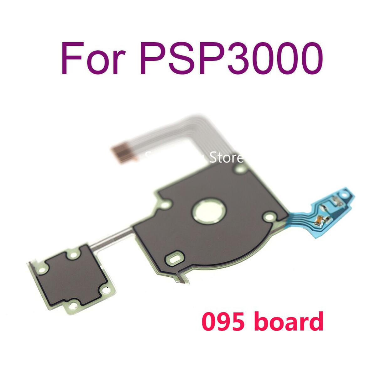 New D-Pad Left Ribbon Keyboard Button Flex Cable Set with rubber for PSP3000 PSP 3000 095