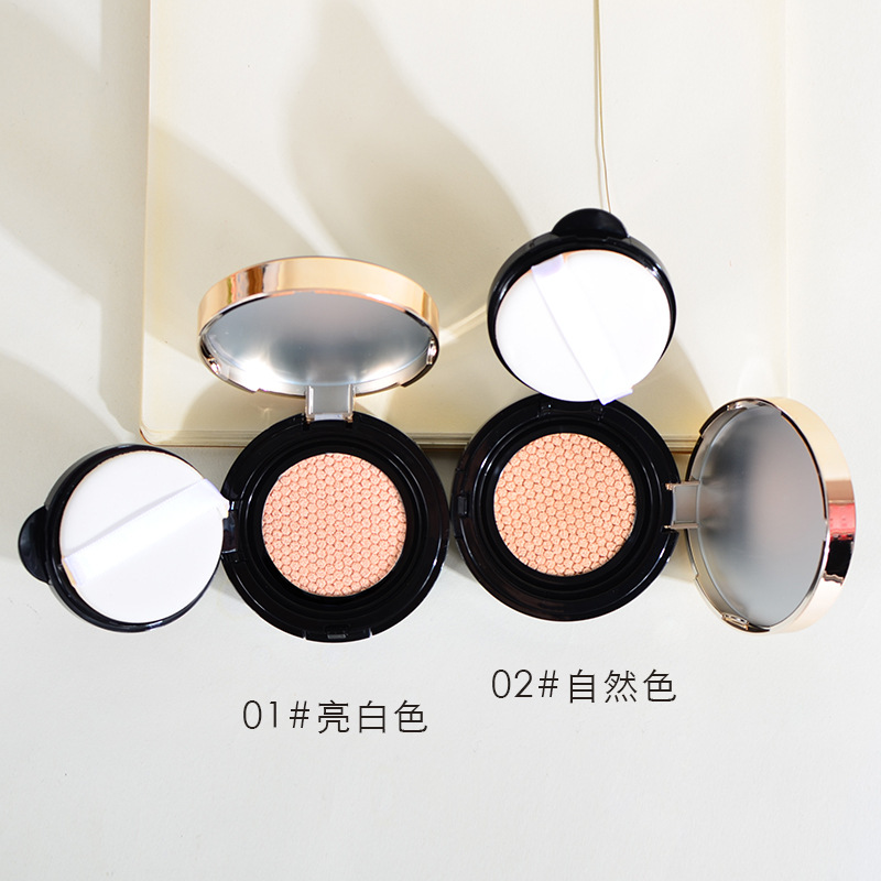 Cross-border Makeup Reckie Cushion CC Cream with Refillable Barrier Hydrating Moisturizing Concealing Spot Setting BB Cream. 