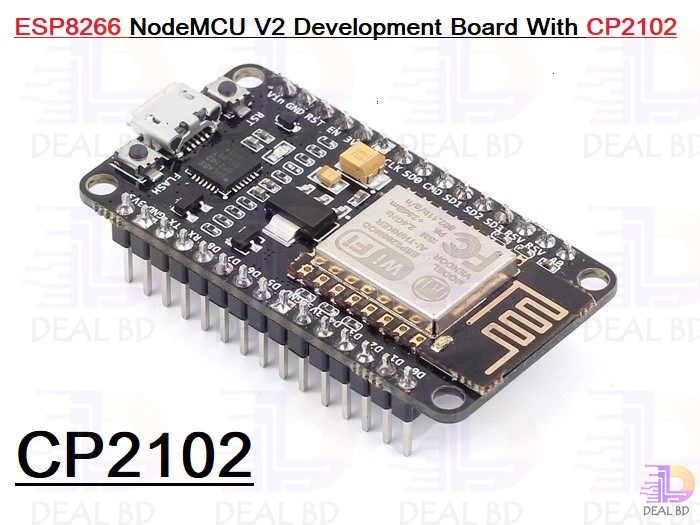 CP2102 ESP8266 NodeMcu ESP-8266 CP-2102 Internet Of Things Development Board Based ESP8266 CP2102 Module Electronics Circuitry & Parts. 