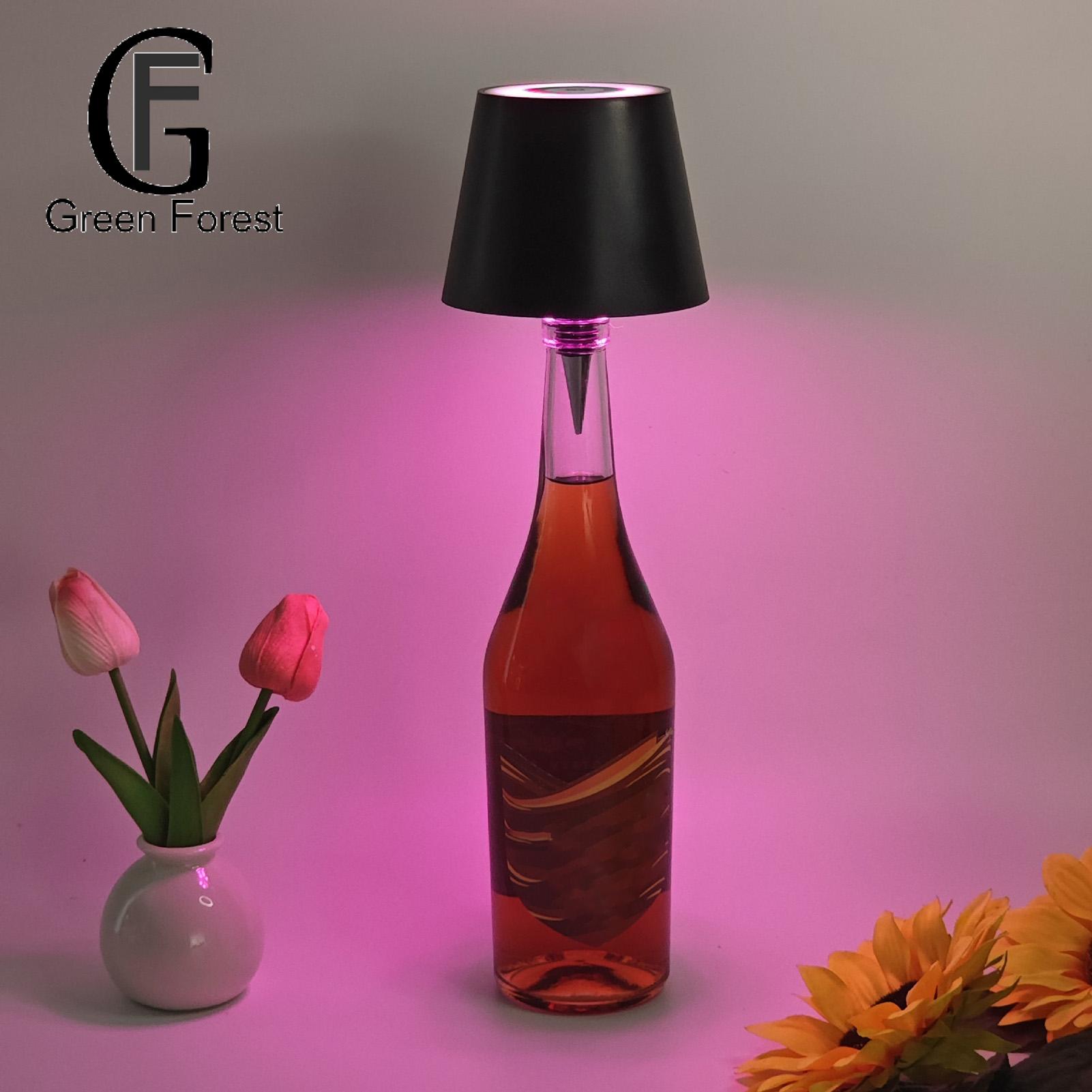 Bottle Lamp rle Rechargeable Led Bottle Lamp Touch Control Dimmable Flicker-free Eye-friendly Cordless le Light Led Bottle Light. 
