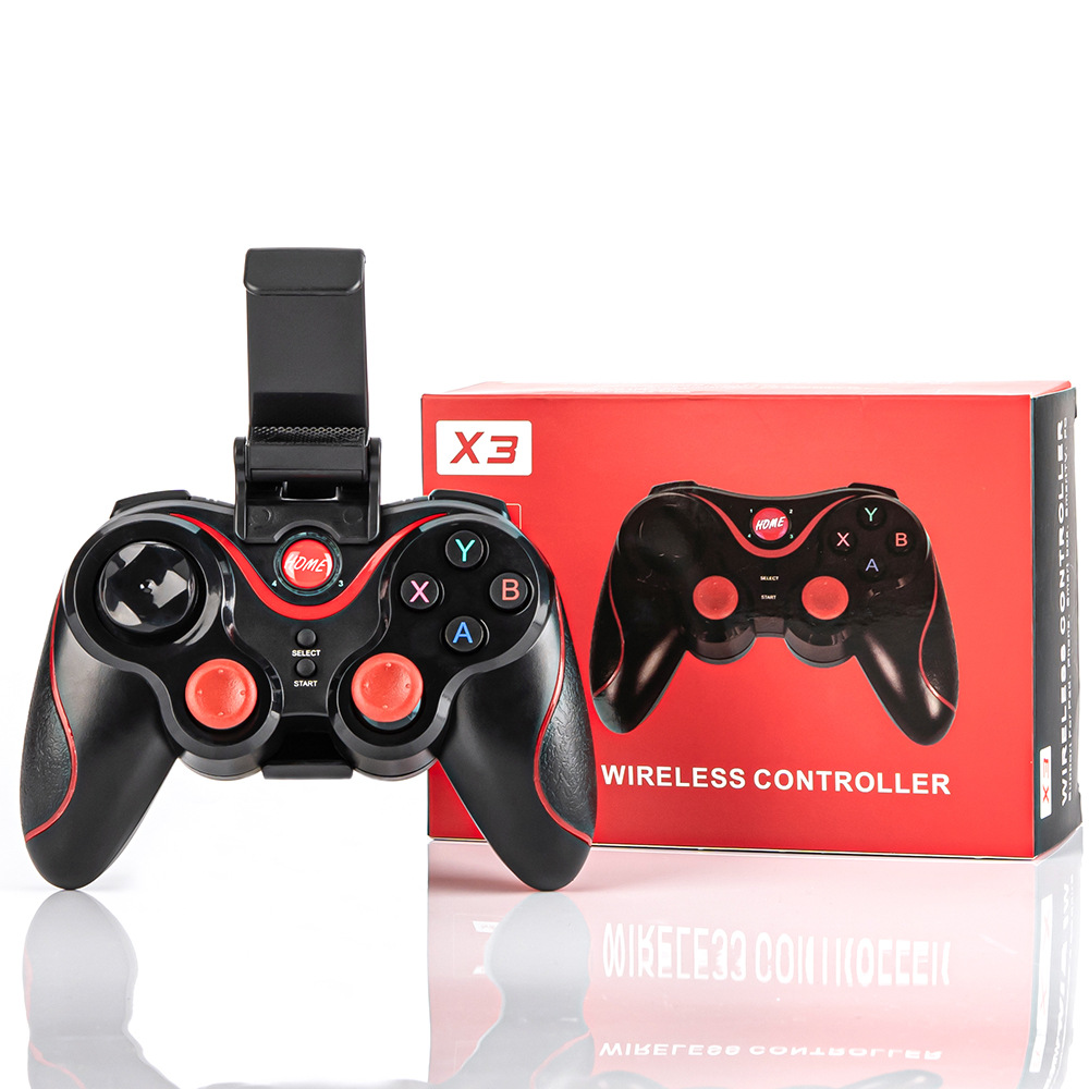 Flat screen TV box, mobile phone computer controller game remote control 0 Android joystick wireless 3. Suitable for X3 game controller shaker. 