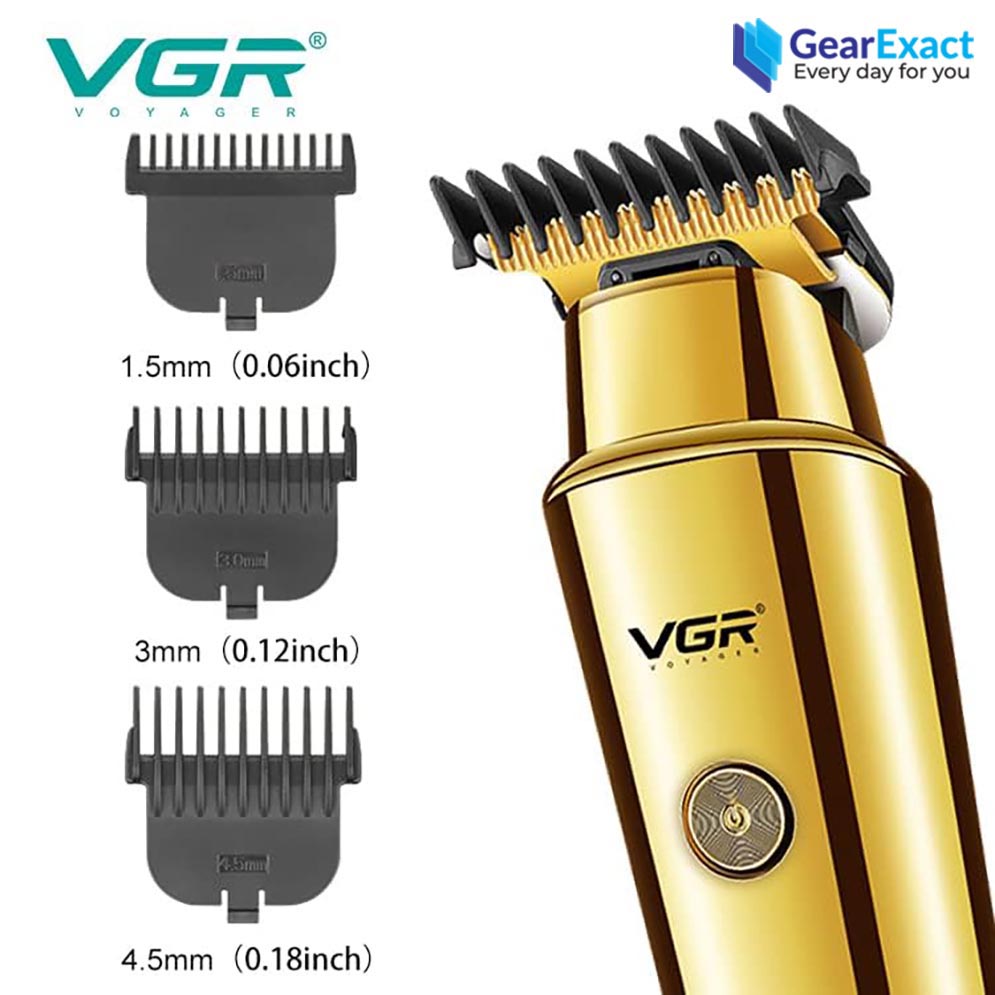VGR V-947 Cord Cordless Hair Clipper and Beard Trimmer for Men. 