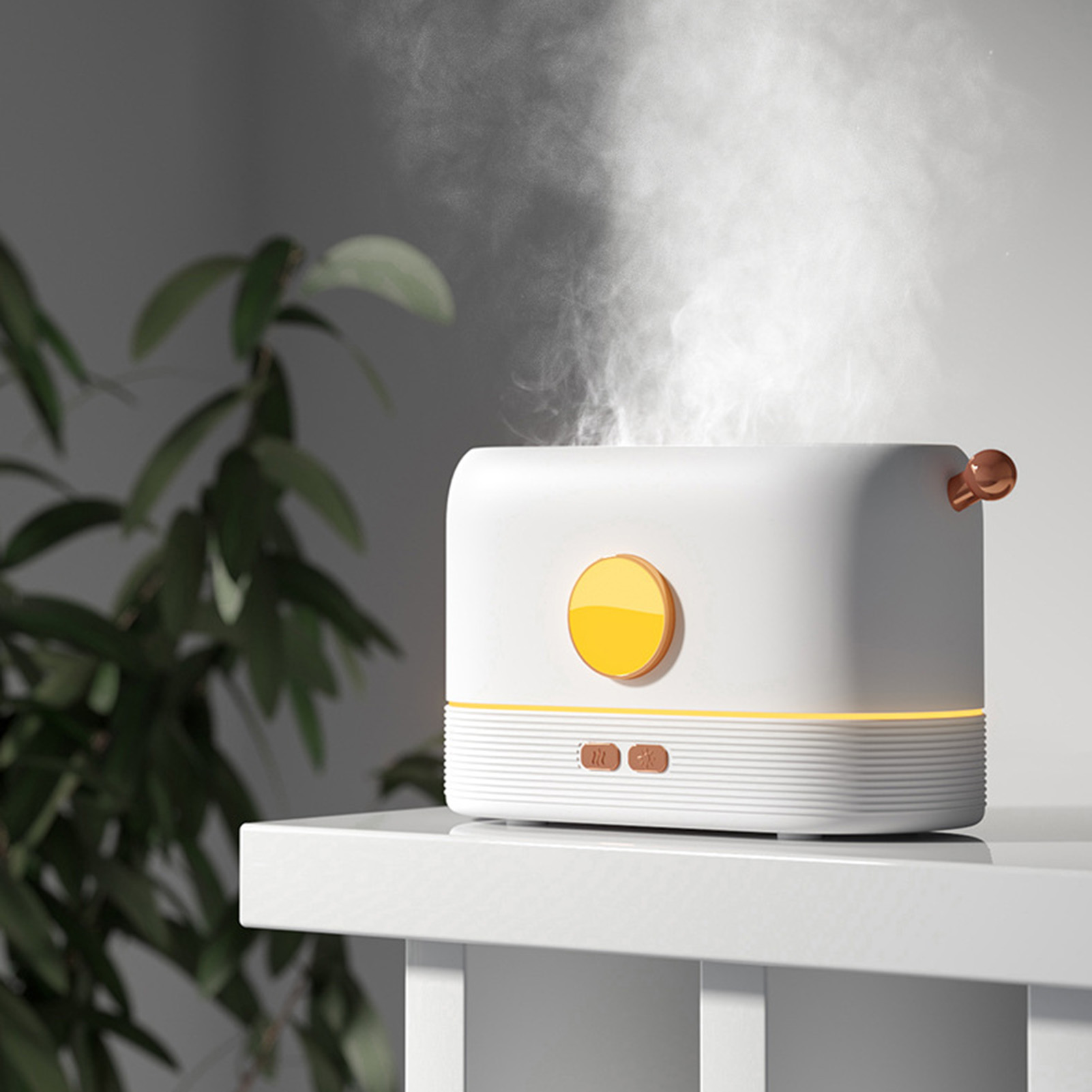 Aroma Diffuser Refillable Built-in Smart Chip Mist Humidifier. 