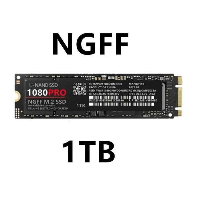 New 1080 PRO V NADA PCIe 5.0 NVMe 4.0 M.2 2280 990 1TB 2TB 4TB SSD