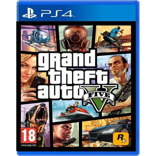 GTA 5 Premium Edition PS4 Game Closed Case Security Strip Fast Delivery. 