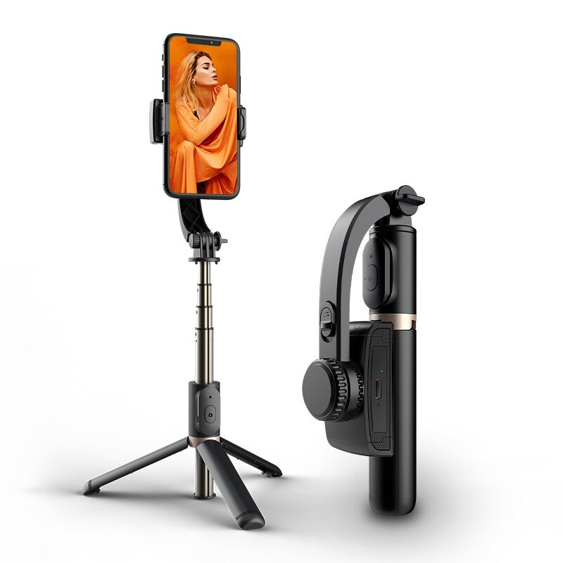 Mobile Video Anti Shaking Vlog Uniaxial Stabilizer Live Bluetooth Selfie Stick Tripod Horizontal And Vertical Shooting Bracket. 