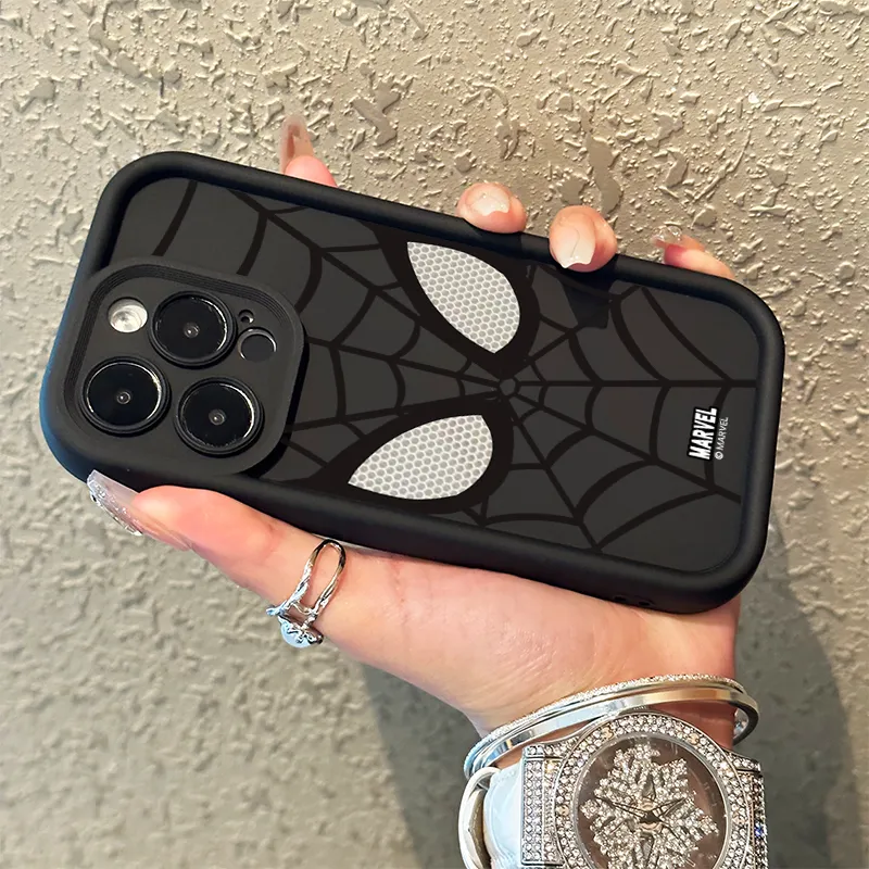 Spider Man Plain Multistep Soft Phone Case for Realme C55 C53 C33 C31 C35 C21 C11 OPPO Reno 10 Pro 5G 7 6 5 8 Lite 8 Pro 8T. 