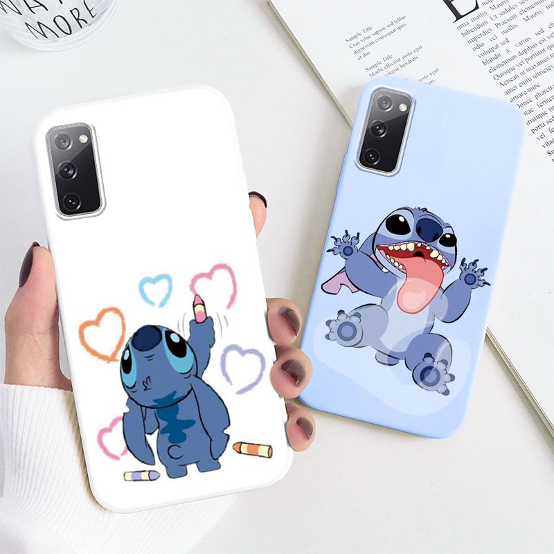 For Samsung Galaxy S20 FE 5G Phone Case Disney Cartoon Lilo Stitch Silicone Fundas For Samsung S 20 FE S 20FE s20fe Back Cover. 