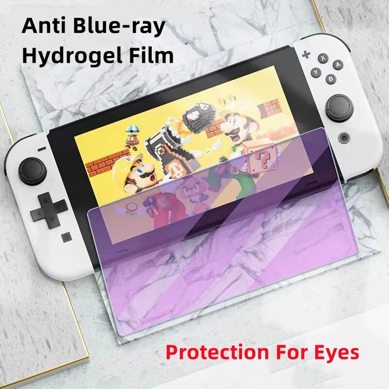 2pcs Matte Hydrogel Film For Nintendo Switch OLED Screen Protector For Nintendo New Switch Lite Switch Neon New 3DS Film. 