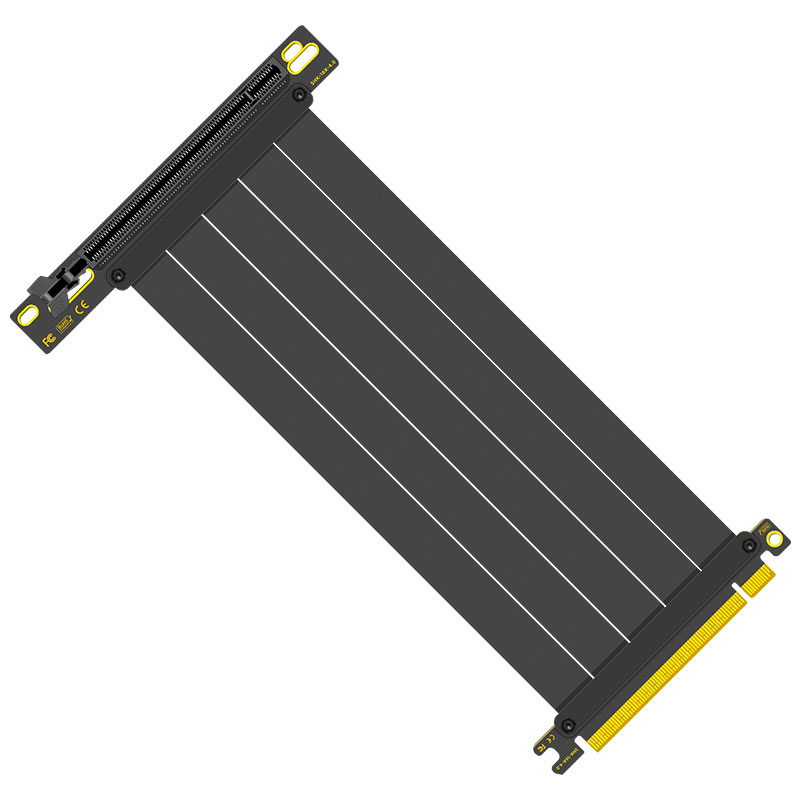 TEUCER PCIE 4.0 X16 Extension Cable PCI Graphics Card PCl-E X16 Riser Extension Cord 3.0/4.0 PCl-Express GPU Extension Cable. 
