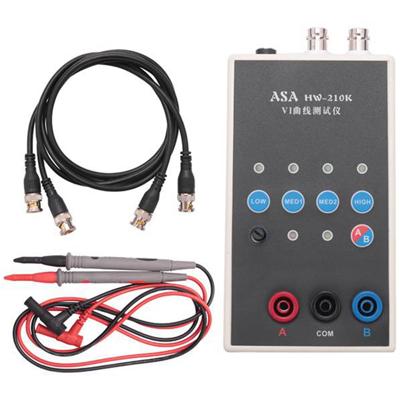 HW-210K Dual-Channel Tester VI Curve Tester Circuit Board Online Detection ASA Tester 4 Gear Frequency Alternating Speed. 