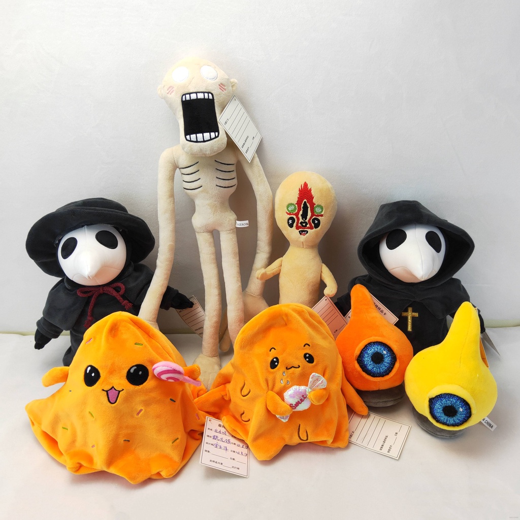 AG SCP Foundation Plush Toys SCP-173 SCP-131 SCP-999 SCP-096 Stuffed Dolls Plague Doctor Halloween Party Gifts. 
