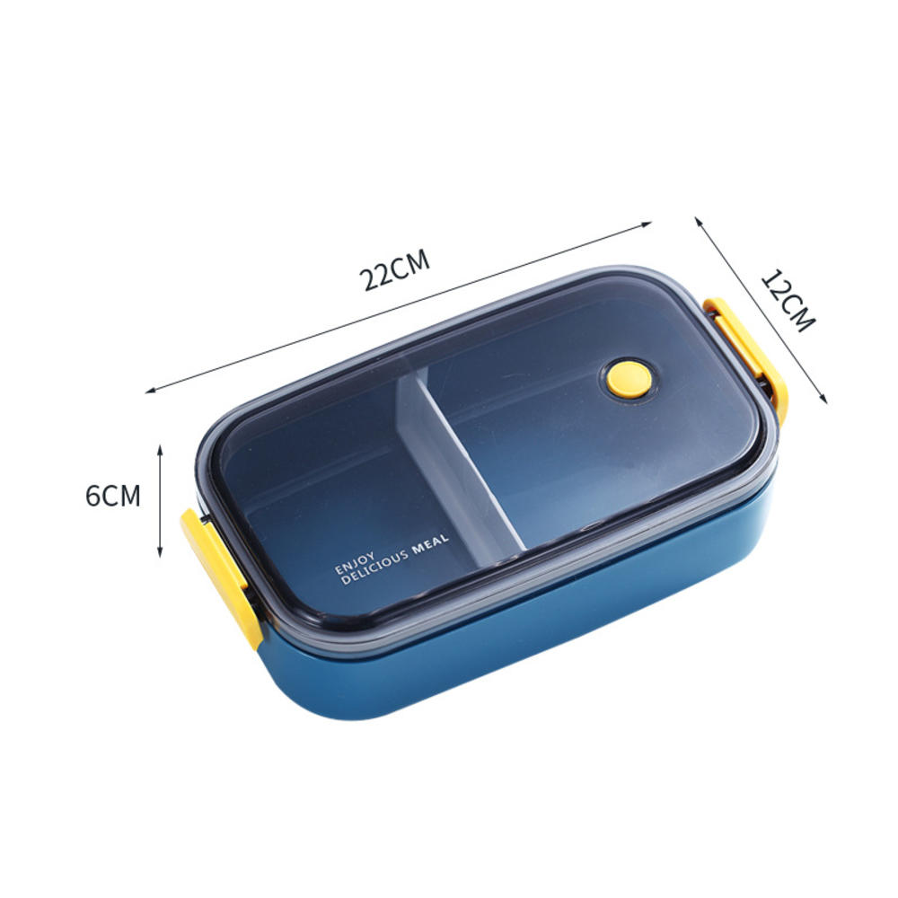 Small Size Lunch Box Portable Wheat Straw Material Leak-proof Food Container Storage Box For School Lunch On-the-go Meals. 