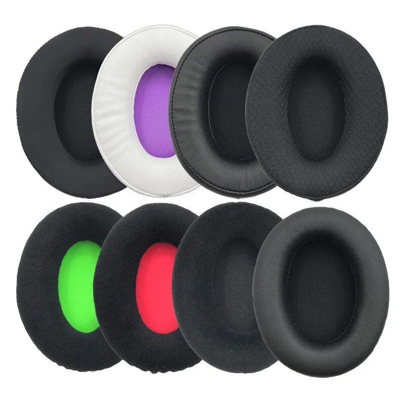 Replacement Soft Foam Ice Gel Earpads Protein Net for Kingston HyperX Cloud Mix Flight Alpha S Headphones Pad. 