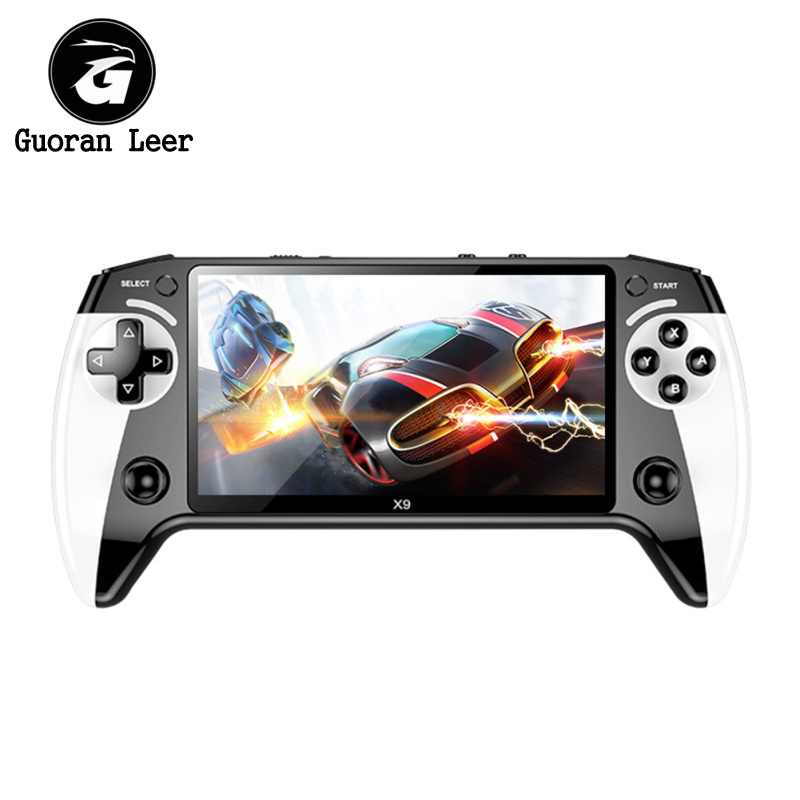 X9 Handheld Game Console With 5.5in Screen Portable Video Games 1500mAh Chargeable Battery Game Controller For Men Women. 