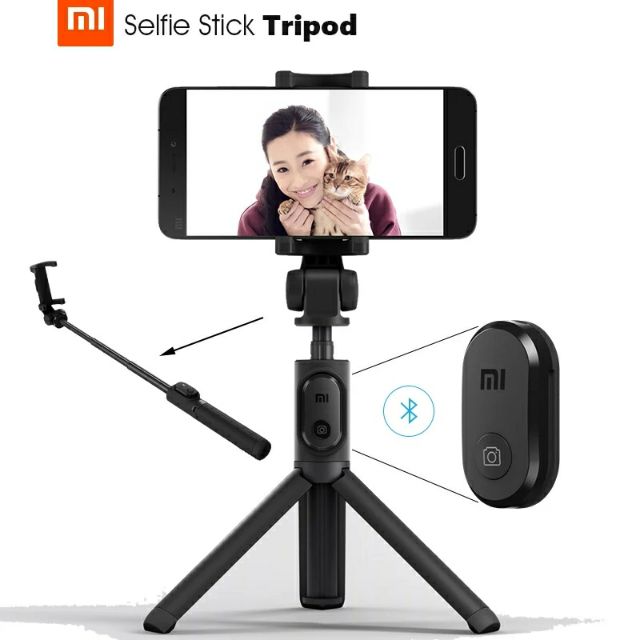 Mi Selfie Stick Tripod Wireless Bluetooth Control. 