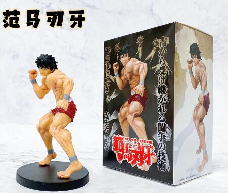 Baki the Grappler hanma baki Hanma Yujirō Hanayama Kaoru Jack Hanma Action Figure Model Collection Toys 22CM kunminghaoming. 