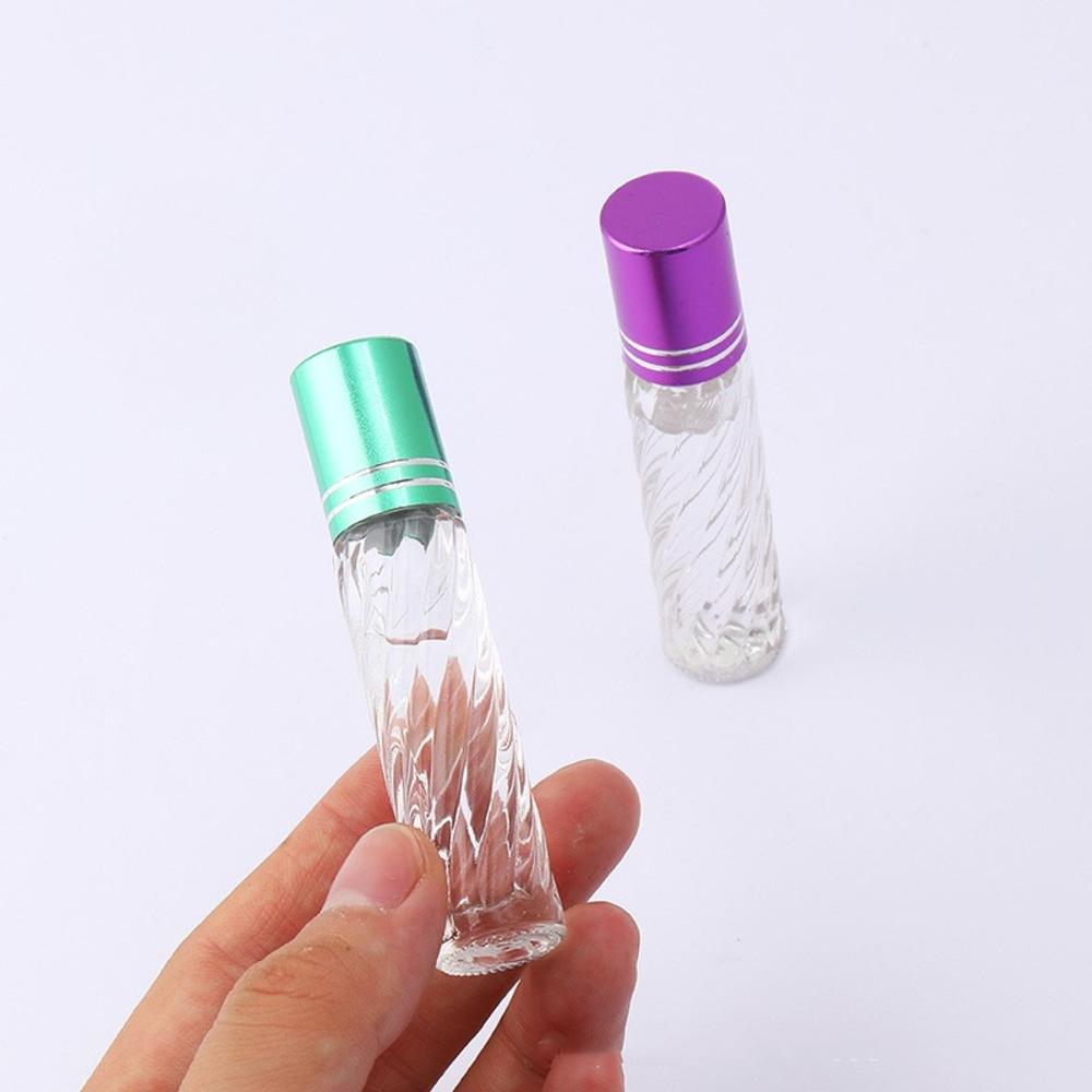 4ml Perfume Refill Container Empty Cosmetic Container Atomizer Dispenser Bottle Mini Transparent Scent Pump Walking Bead Bottle Travel Size Perfume Bottle. 
