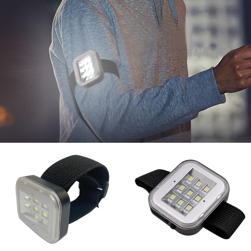 Running Light, Reflective Safety Light For Runners, USB Rechargeable LED Light, Clip On Running Lights With Runners And Joggers For Camping, Hiking, Running, Jogging, Outdoor Adventure