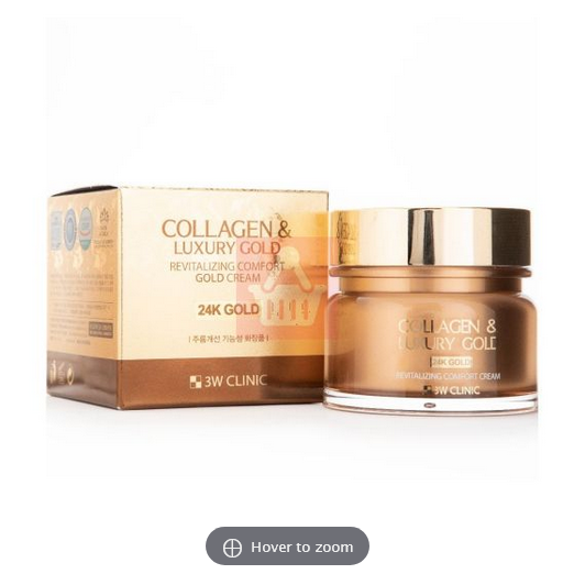 3W Clinic Collagen & Luxury Gold Cream - 100g
