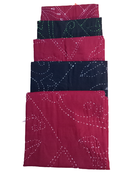 5 Piece Baby Nokshi Katha  / 3 Layer Baby Nokshi Katha / baby nokshi katha. 